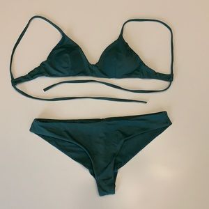 RVCA BIKINI- XS top and M bottoms